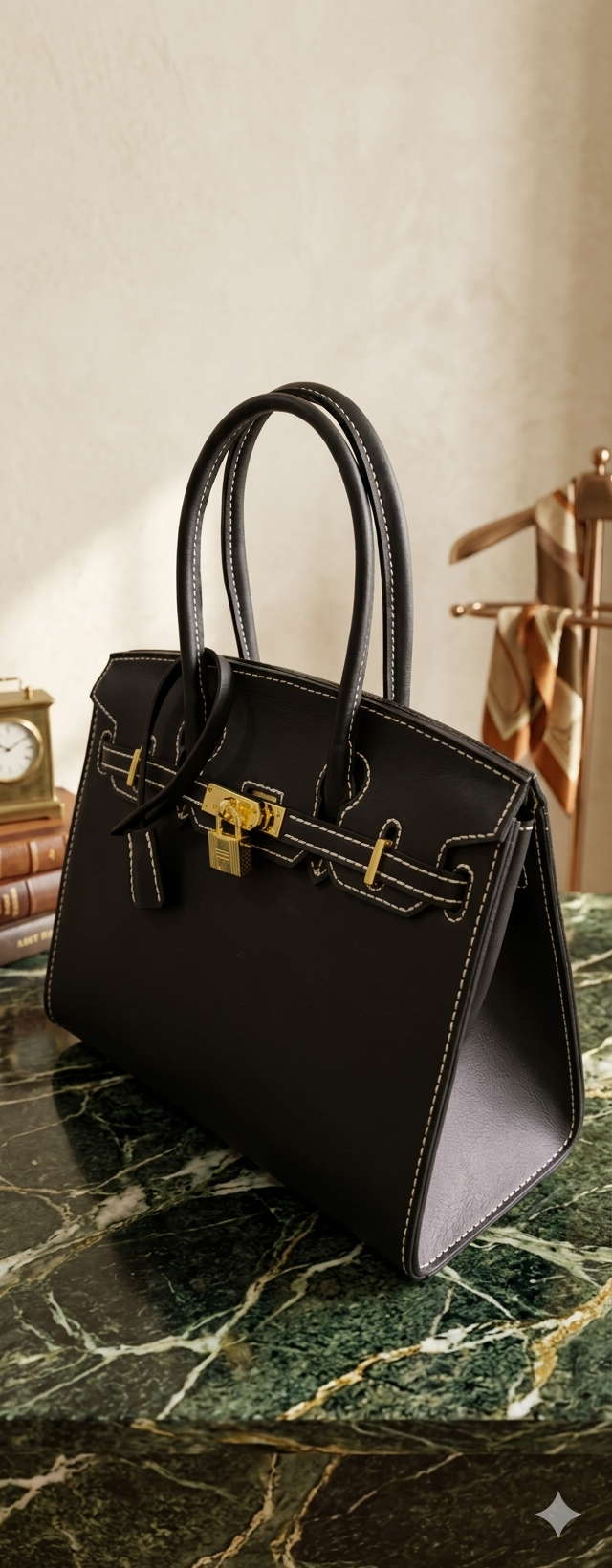 The "Midnight Sovereign" Satchel